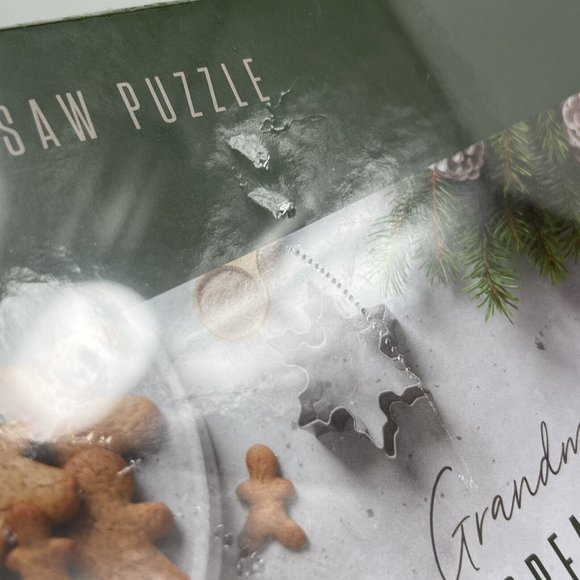 Spoonful Of Comfort Jigsaw Puzzle Grandma's Gingerbread Cookies 500 Pc Christmas - Picture 4 of 12